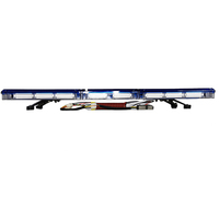 Barra de Luces LED Estroboscópicas Azules de Advertencia para Ambulancias, Vehículos de Emergencia y Tráfico