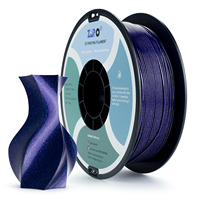 Filament d'impression 3D ZIRO du fabricant chinois 1.75mm 1kg Filament PLA PETG de diamant bleu 1.75mm PLA pour filament plastique d'imprimante 3D