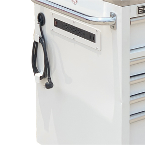 Gabinete de herramientas rodantes de acero inoxidable de 132cm con MOQ bajo, revestimiento de Metal en polvo con soporte OEM personalizado para almacenamiento de herramientas - Product Image 3