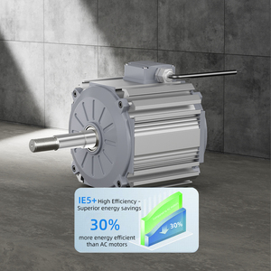 <span class=keywords><strong>Motor</strong></span> de Ventilador EC de Alta Eficiencia IE4 380V 1500W Trifásico de Imán Permanente Sin Escobillas IP66 Resistente al Agua 700 RPM para Ventilador de Vacas - Product Image 1