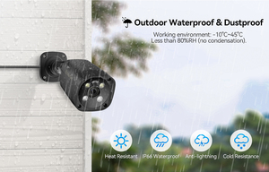 Techage-cámara <span class=keywords><strong>de</strong></span> seguridad Cctv para exteriores, 2K, Poe, a todo <span class=keywords><strong>Color</strong></span>, 4Mp, Ai, Poe, Ip, Xmeye - Product Image 5