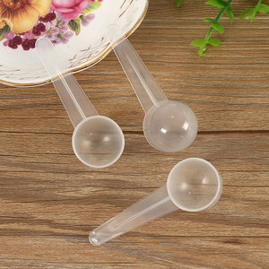 Cuillère à café en <span class=keywords><strong>plastique</strong></span> transparente à manche court de 5 g, cuillère à mesurer de 9 ml, cuillères à mesurer pour le thé, les protéines, les épices, les poudres - Product Image 3