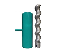 Rotor et stator D8-2 pour machine de pulvérisation et de plâtrage, usinage CNC D6-3 D7-2.5 D8-2 Rotor et stator pour pompe à vis PFT
