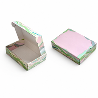 Boîte d'expédition pliable personnalisée en matériaux recyclés, avec gaufrage, disponible en plusieurs tailles, logo personnalisé, pour produits multi-catégories