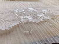 Meilleures ventes Service d'impression 3D personnalisé Résine transparente Pièces entièrement transparentes Accessoire d'usinage CNC Impression de modèles clairs