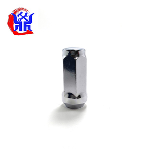 น็อตล้อรถยนต์,อุปกรณ์เสริมรถยนต์ขาสั้นล็อคฮอร์นเจ็ดชั้นก้านเหล็กทรงกรวย - Product Image 5