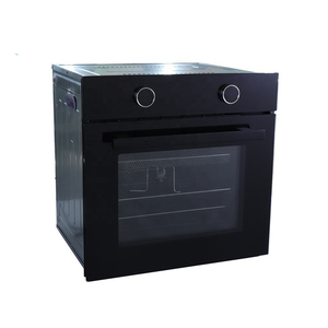 Four électrique noir 70L, four à pizza encastrable 60cm, double commande pour usage domestique, cuisson individuelle - Product Image 1