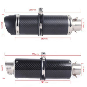 Sistema de <span class=keywords><strong>Escape</strong></span> Completo para Motocicleta Slip-on 250 RC <span class=keywords><strong>390</strong></span> RC390, Silenciador con Tubo de Enlace Medio para <span class=keywords><strong>DUKE</strong></span> 200 - Product Image 6