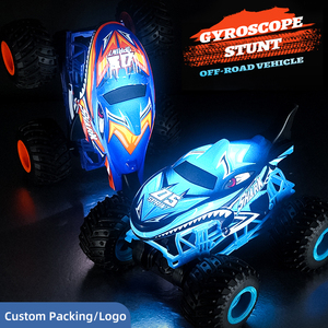 2,4 GHz Control remoto camión giroscopio Stunt Car 360 rotación vehículos luz eléctrica RC coches - Product Image 2