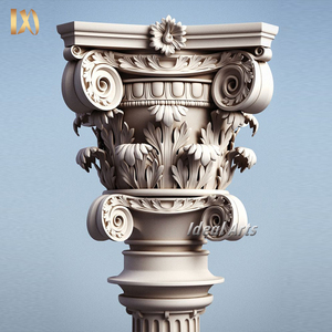 Nhà Máy bán hàng trực tiếp lớn đá cẩm thạch tự nhiên Hy Lạp Corinthian vốn cột - Product Image 3