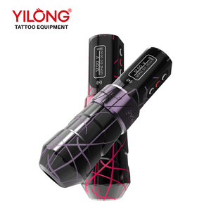 เครื่องสักโรตารี่ยี่ห้อ Yilong รุ่น Camouflage แบตเตอรี่ 2000mAh พร้อมจอ LCD ไร้สาย และหัวต่อ RCA - Product Image 4