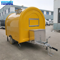 Carrito de Comida Móvil / Remolque de Comida / Remolque de Catering para Promociones de Baidu y Google, Ideal para Hot Dogs, Churros y Otros Alimentos