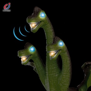 Chengji - <span class=keywords><strong>Dinosaurio</strong></span> Eléctrico Tricéfalos que Camina y Pone Huevos, Juguetes <span class=keywords><strong>de</strong></span> Dinosaurios <span class=keywords><strong>con</strong></span> Sonido y Luz - Product Image 2