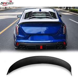 Aileron arrière en fibre de carbone pour <span class=keywords><strong>CT4</strong></span>, compatible avec <span class=keywords><strong>Cadillac</strong></span> <span class=keywords><strong>CT4</strong></span> 2020+. Fournisseur en gros. - Product Image 1