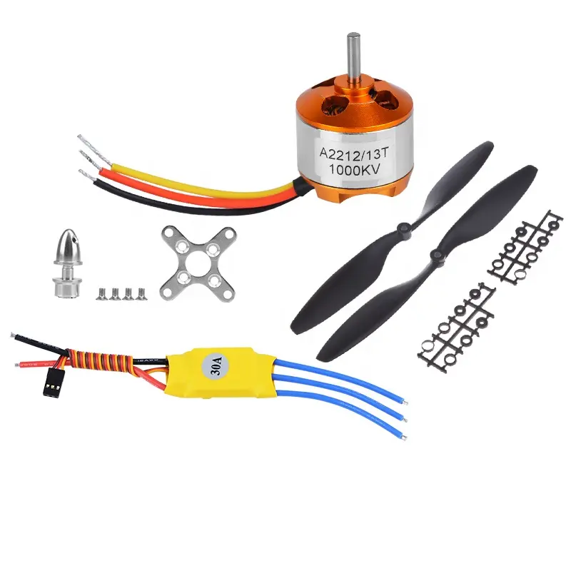 A2212 1000KV RC Brushless Motor 30A ESC 1045 Propeller for RC Aircraft Multicopter quadcopter