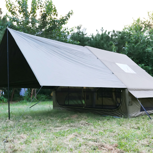 خيمة تخييم قابلة للنفخ محمولة 6.3 متر، 2×3 متر، مصنوعة من قماش أكسفورد مقاوم للماء >3000 ملم، مقاومة للرياح، سريعة التركيب، هيكل قابل للتخصيص - Product Image 4