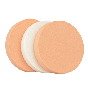 Éponge de maquillage ronde en latex 90x15mm, douce, lavable, pour poudre et blush, applicateur pour le visage - Product Image 5