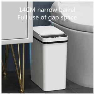 Intelligent Trash Smart <b>Sensor</b> Electric Automatic Rubbish Can Usb Waterproof Dustbin Home Induction Garbage <b>Bin</b> Custom Logo - Product Image 4