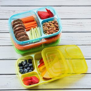Colorful Takeaway Microwavable BPA Free Reusable Leakproof High Capacity <b>Plastic</b> Food Storage Lunch <b>Boxes</b> Containers <b>Plastic</b> Lid - Product Image 3