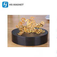 Ornements de bureau à domicile Sculpture magnétique peinte Base ovale Sculpture magnétique Jenga magnétique
