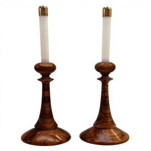 Portavelas de Madera Hecho a Mano con Impresión Personalizada para Decoraciones del Hogar, Bodas y San Valentín - Product Image 5