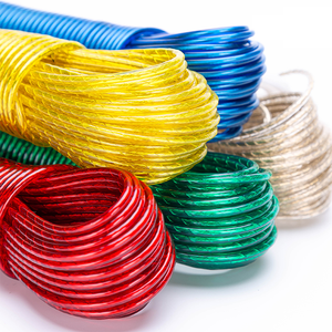 Ligne de vêtements en fil d'acier enduit de PVC d'usine <span class=keywords><strong>corde</strong></span> en plastique <span class=keywords><strong>Flexible</strong></span> support à <span class=keywords><strong>linge</strong></span> mural conception pliante <span class=keywords><strong>corde</strong></span> de séchage à crochet facile - Product Image 5