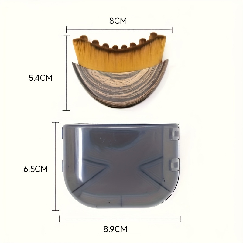 Pinceau contouring grand format avec coque