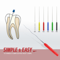 Lime endodontique sonique pour traitement de canal radiculaire, lime rotative sonique blanche, instrument endodontique