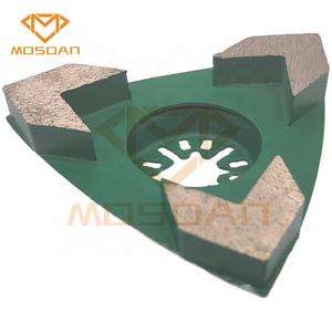 3 بوصة سهام مثلثة وسادة طحن مع قفل نجمي لجانب الزاوية - Product Image 4