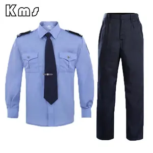किलोमीटर पेशेवर अनुकूलित नमूना सबसे अच्छा बिक्री डिजाइन कपड़े कपड़े जैकेट निजी गार्ड सुरक्षा वर्दी