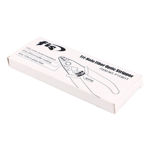 F11301T Miller Clamp Alicates Pelacables de fibra F11301T <span class=keywords><strong>FIS</strong></span> Tri-Hole Fiber Optic Stripper Miller Pelacables Envío gratis - Product Image 2