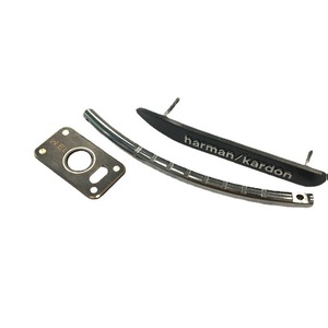 Harman/Kardon Metal Nameplate CNC Machined Curved Part With Logo For Audio Equipment - Product Image 3