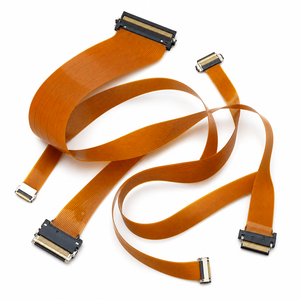Cable FPC Personalizado, Cable Plano Flexible de 0.5mm 1.0mm de Paso, Fabricante de Ensamblaje LVDS OEM - Product Image 3