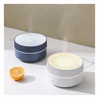 Diffuseur d'huiles essentielles pour la maison, diffuseur d'air avec minuterie, humidificateur USB Type-C, 540 ml, lumière LED 7 couleurs, mini diffuseur ultrasonique d'arômes