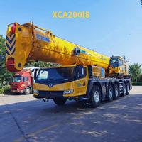 Grue à flèche télescopique de 200 tonnes XCA200, moteur Weichai, machine de levage lourde