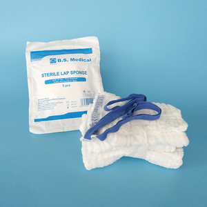 Compresse chirurgicale abdominale détectable aux rayons X pour hôpitaux, certifiée CE ISO13485, stérilisée à l'oxygène stérile, Classe I - Product Image 3