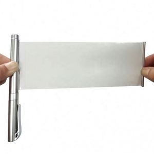 ปากกาพร้อมแบนเนอร์แบบดึงออกได้ - ปากกาพร้อมข้อความส่วนตัวสำหรับงานแสดงสินค้าและกิจกรรมต่างๆ - Product Image 3