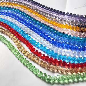 4/6/8mm <span class=keywords><strong>10mm</strong></span> mặt pha lê hạt lỏng Spacer Vòng hạt thủy tinh cho đồ trang sức làm vòng đeo tay bông tai Phụ kiện tự làm - Product Image 3