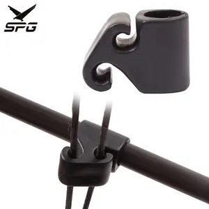 SPG 양궁 Bowstring 분리기 복합 활 문자열 분배기 플라스틱 케이블 슬라이드 야외 사냥 조절 액세서리