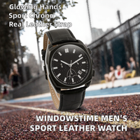 Usine de bijoux Shenzhen Capstan, vente en gros de montres à quartz carrées noires pour hommes, petite série, logo personnalisé, texture crocodile, cuir noir