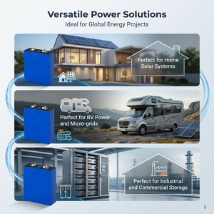 Grade A LiFePo4 Batterij EV E 3.2V 314Ah MB31 Oplaadbare LFP Prismatische Batterijcel voor Thuiszonnesysteem - Product Image 6