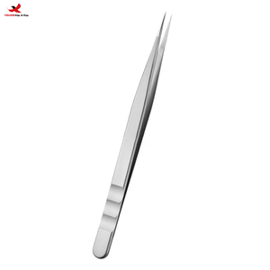 Ensemble de pinces à épiler de qualité supérieure, vente en gros, pinces à épiler pour extensions de cils, pinces à épiler pour cils volumineux, logo personnalisé - Product Image 1