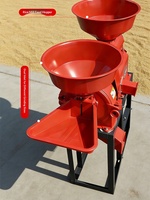 Moulin à céréales intégré automatique, décortiqueuse de riz, moteur en cuivre pur 2,6 kW, décortiqueuse de paddy multifonctionnelle pour la maison et la ferme
