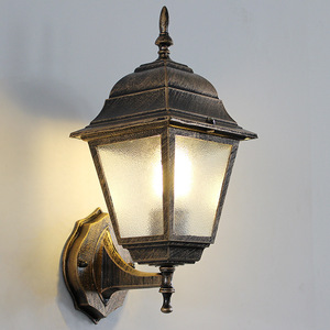 Outdoor Wall Mounted Brass <b>LED</b> Lamp Tempered Glass <b>Diffuser</b> 3500K Warm White Light Waterproof 10-Year Warranty CRI 90 Dimmable - Product Image 5