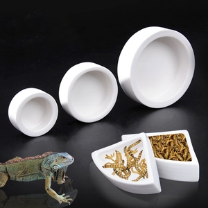 Cachette/stalle en céramique stérile pour lézards, empêche <span class=keywords><strong>les</strong></span> vers de farine vivants de s'échapper, protège <span class=keywords><strong>les</strong></span> animaux, fournitures écologiques pour <span class=keywords><strong>reptiles</strong></span> et amphibiens - Product Image 1