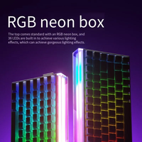 AULA Hero84 HE Wired RGB 8000Hz Gmaing Teclado de interruptor magnético mecánico RT0.01mm 8Khz 128Khz Teclado para juegos
