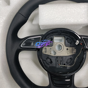 พวงมาลัยคาร์บอนไฟเบอร์สำหรับรถยนต์ <span class=keywords><strong>Audi</strong></span> Q5 SQ5 Q50L <span class=keywords><strong>Q3</strong></span> Q7 Q8 A4 A6 A7 A8 S6 ปี 2018 2019 2020 2021 2022 <span class=keywords><strong>2023</strong></span> 2024 - Product Image 6