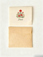 Boîte cadeau en papier écologique Forest Packing, impression personnalisée pour emballage avec logo, carte 3D pop-up découpée, Fête des Mères, DIY