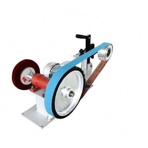 Máquina de pulido de acero inoxidable con banda de tela, equipo de pulido tipo máquina de banda, lijadora de arco de banda - Product Image 5