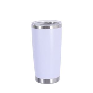 <b>Copper</b> Tumbler Standard Stainless Steel Insulated Double Wall Vacuum <b>Powder</b> Coated Matte Sweat Free BPA Free ASM25 - Product Image 5